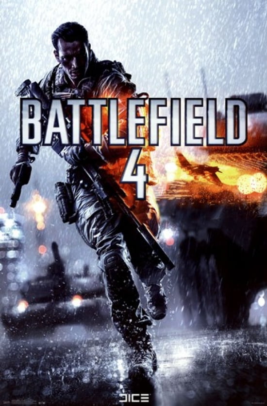 Battlefield 4 - Video game Address Poster Print graphic about Printable Video Game Covers known as Battlefield 4 - Match Address Poster Print